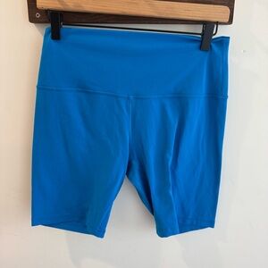 Lululemon Align High Rise Short 6” Poolside Blue Size 10